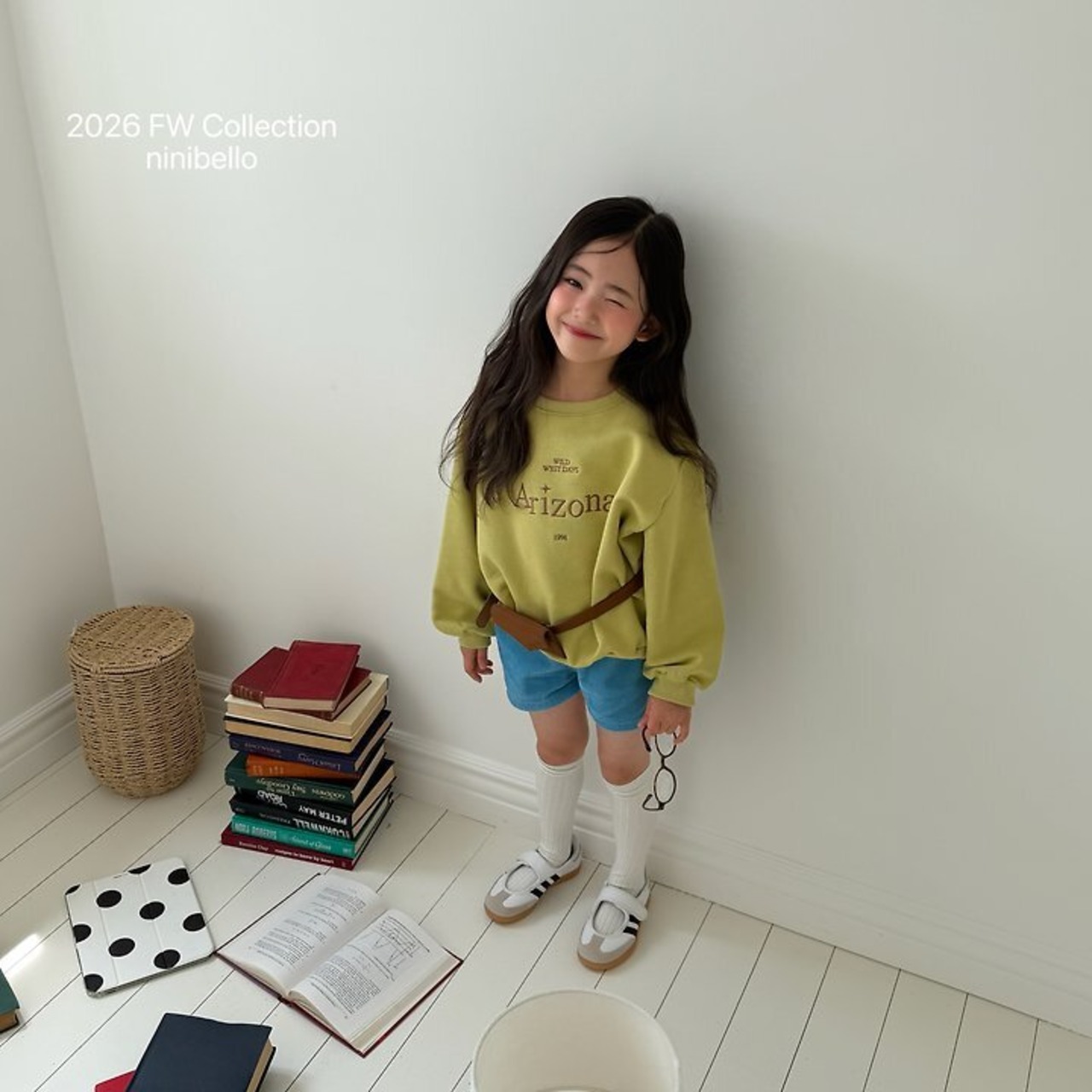 韓国子供服 / ninibello / Arizona Sweatshirt  / トレーナー *XS~XXL*
