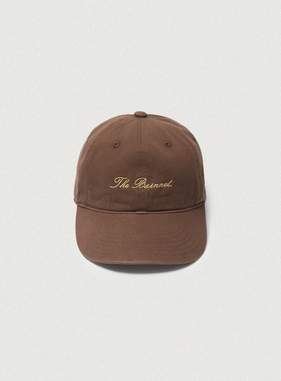 The Barnnet] Letter Logo Ball Cap_Brown 正規品 韓国ブランド 韓国