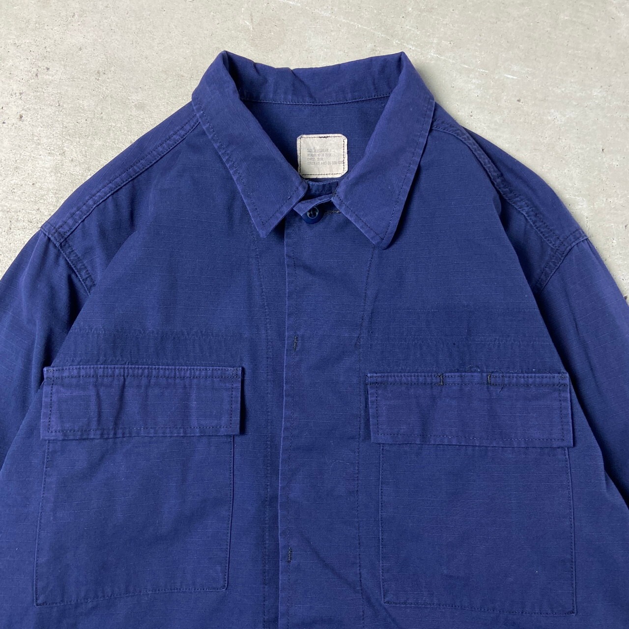 00年代 U.S.COAST GUARD アメリカ沿岸警備隊 米軍実品 BDUジャケット 