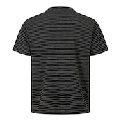 VINTAGE ストリート ストライプ柄の刺繍Tシャツ T2085