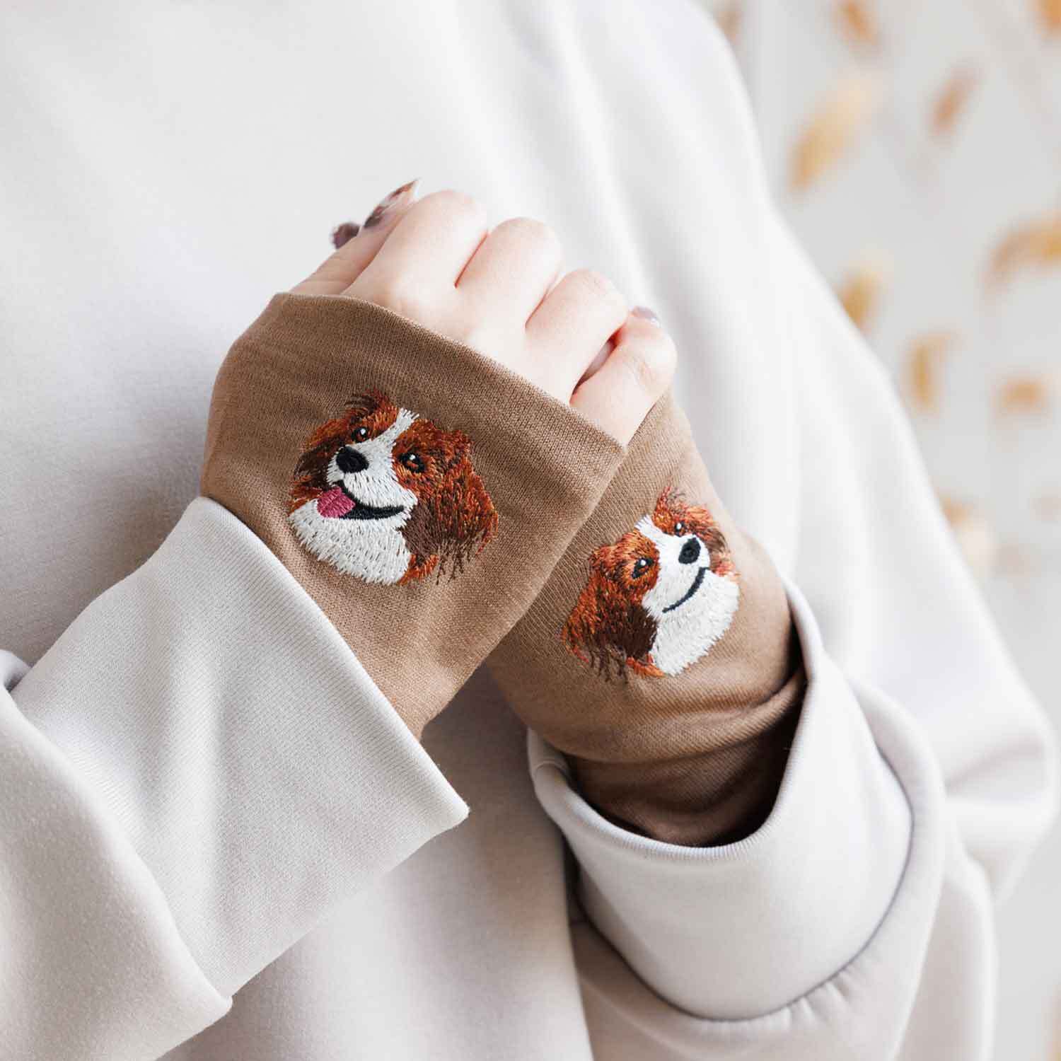 犬リストマフラー】コーイケルホンディエ／一度使うと手放せない気持ち