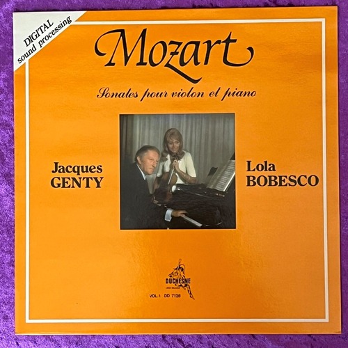 ボベスコのモーツァルト・ソナタ (Dステレオ)