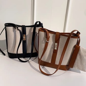 バイカラーポーチ&ショルダーバッグ(2color)