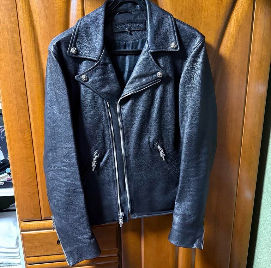 クロムハーツ BASIC MOTO/ベーシックモト ダガージップライダース