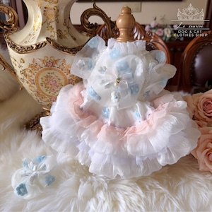 予約【№B05509】立体フラワのモチーフ プリンセスワンピ(バレッタ:オプション) 予約【№B05509】立体フラワのモチーフ プリンセスワンピ(バレッタ:オプション)