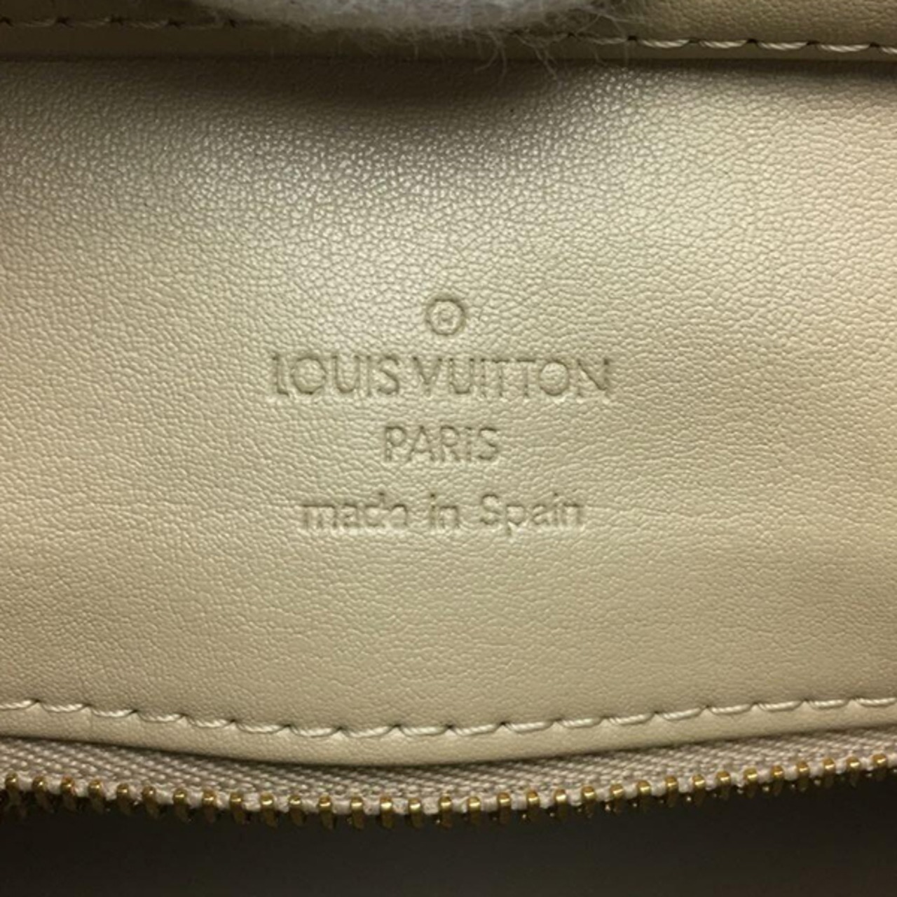 LOUIS VUITTON(ルイヴィトン)モノグラムヴェルニヒューストンエナメルトートバッグ/イエロー