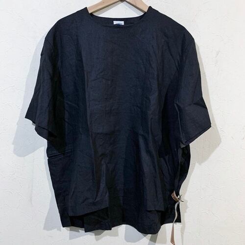 SUN SEA サンシー　19SS　19S20　linen belted T Tシャツ　ブラック　3 | ブランド古着Brooch powered  by BASE