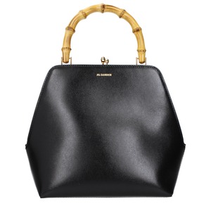 【新品】JIL SANDER ジルサンダー レディース ハンドバッグ レザー ブラック WD0021P4866001
