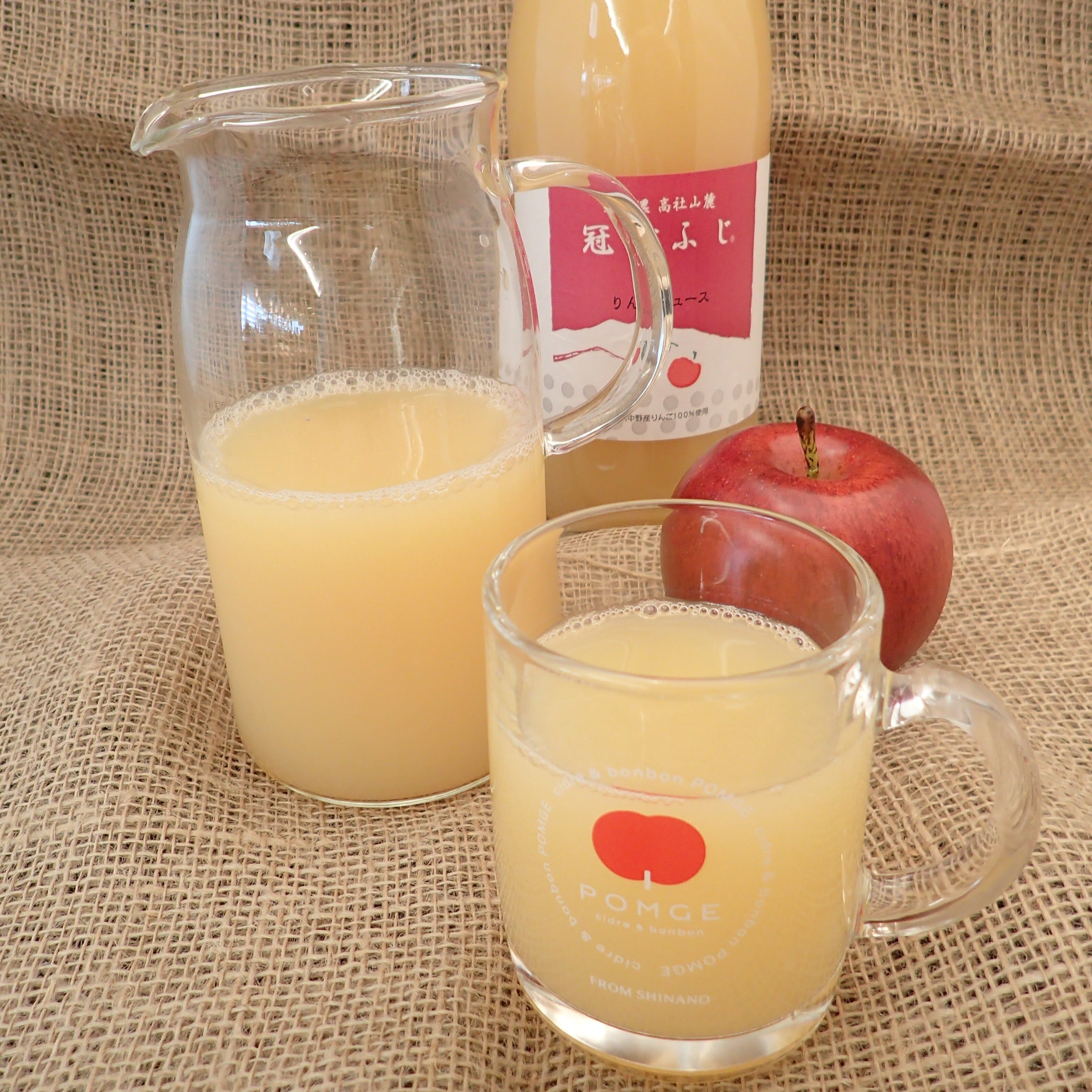 冠雪ふじ りんごジュース 1000ml たかやしろファーム＆ワイナリー