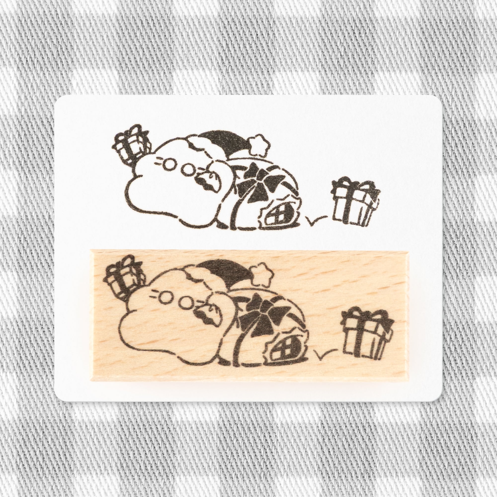 あわてんぼうの にゃんたくろーす | はんこ