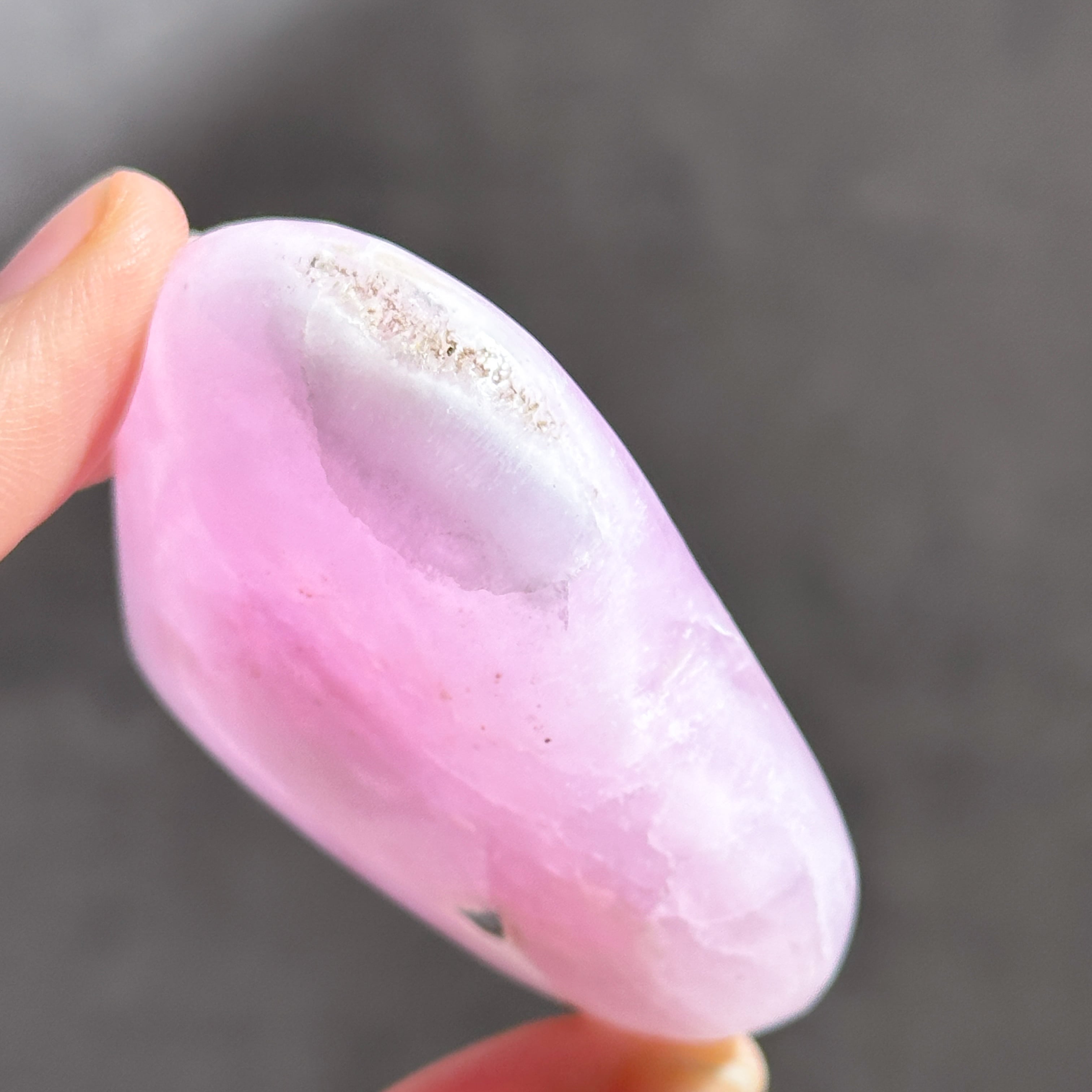 ピンクアラゴナイト ハート55◇Pink Aragonite◇天然石・鉱物