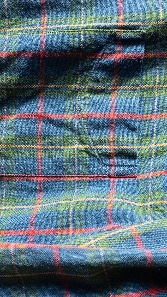 "GANT RUGGER" used Indigo oxford BD shirt