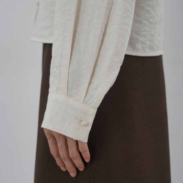 frill design blouse　J00209