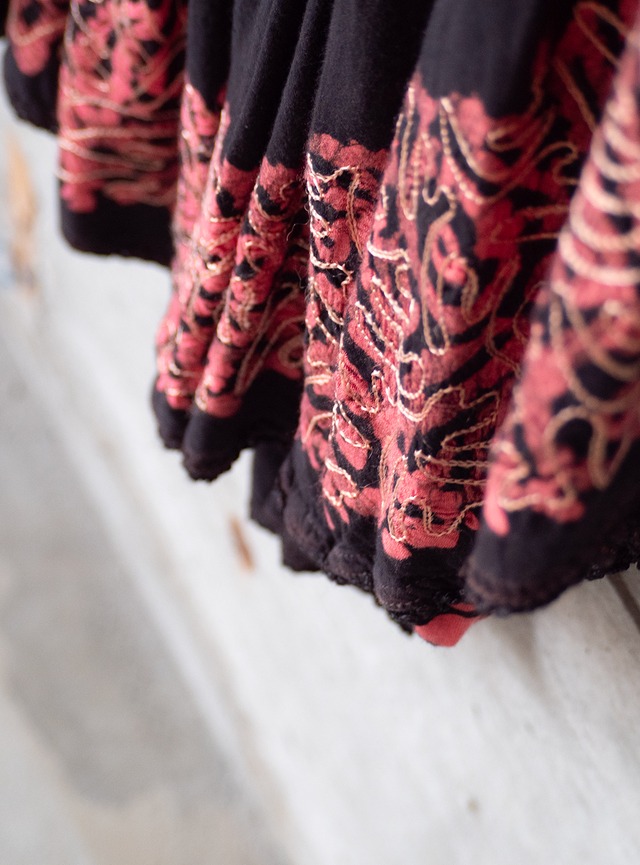 "KIRAT" used Rayon boho-chic pullover