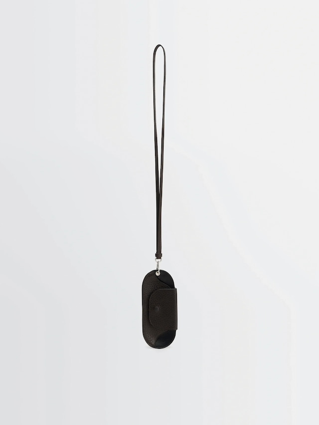 LEMAIRE BELL GLASSES HOLDER DARK CHOCOLATE SL0085 LL0137