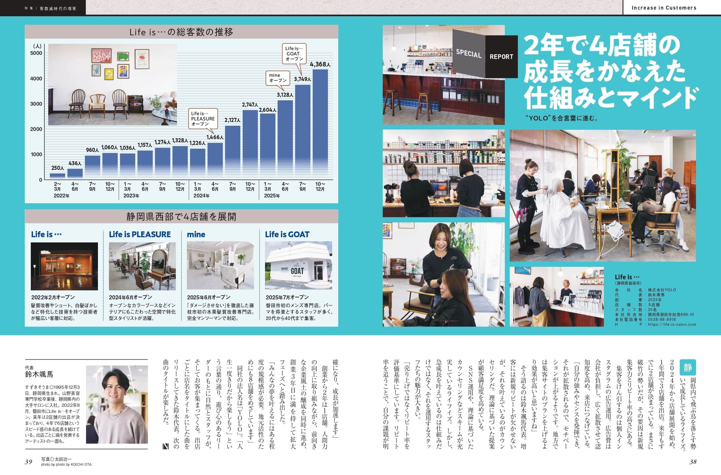 月刊NEXT LEADER 2026年2月号 【期間限定販売】 | 髪書房オンライン