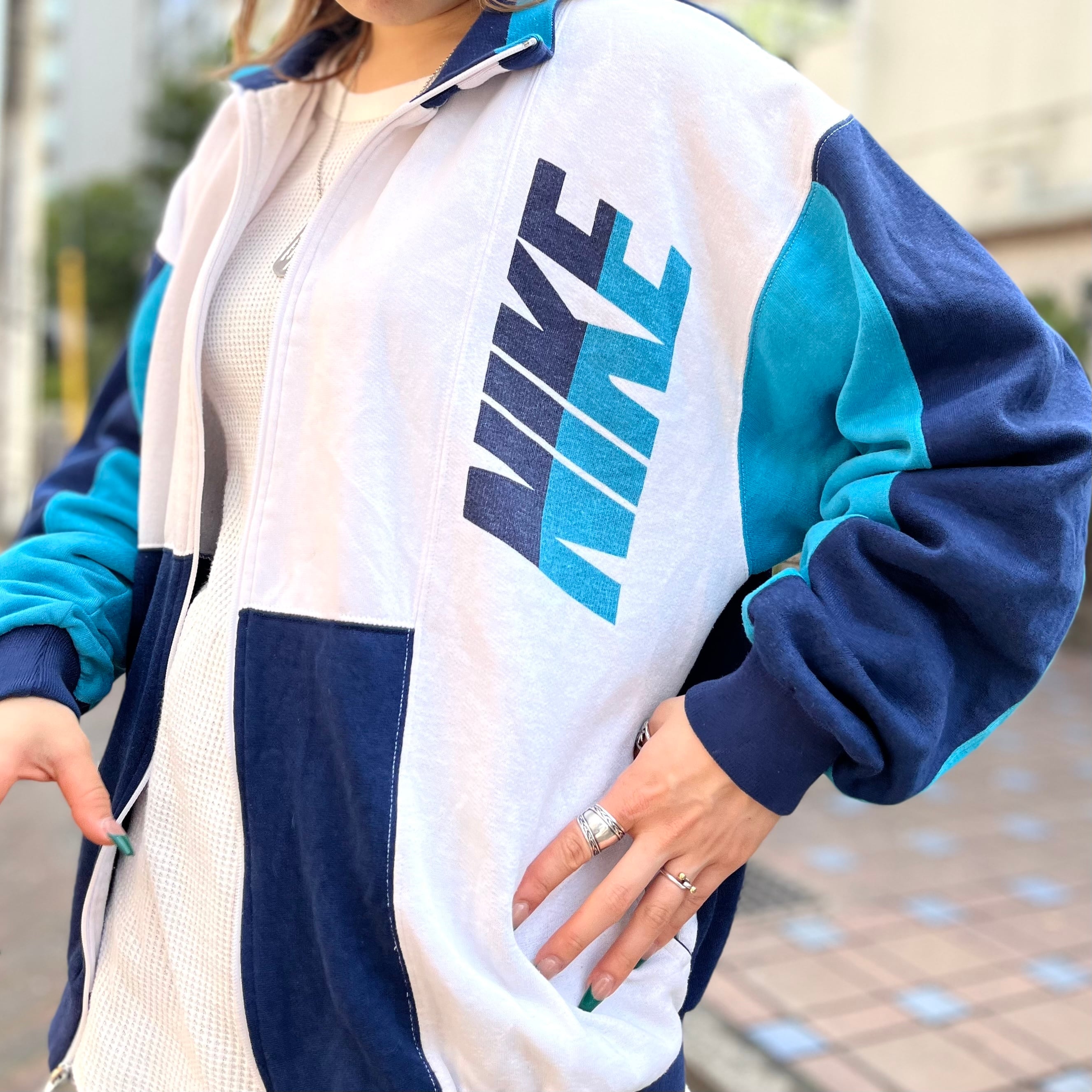 NIKE　80s　デットストック　トラックジャケット　セットアップ　ヴィンテージ