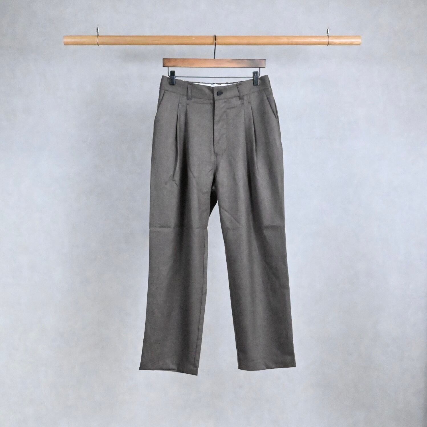 still by hand ウールオーバーサイズコード STILL BY HAND - 【ラスト1点】【24AW】ウールツイードステン