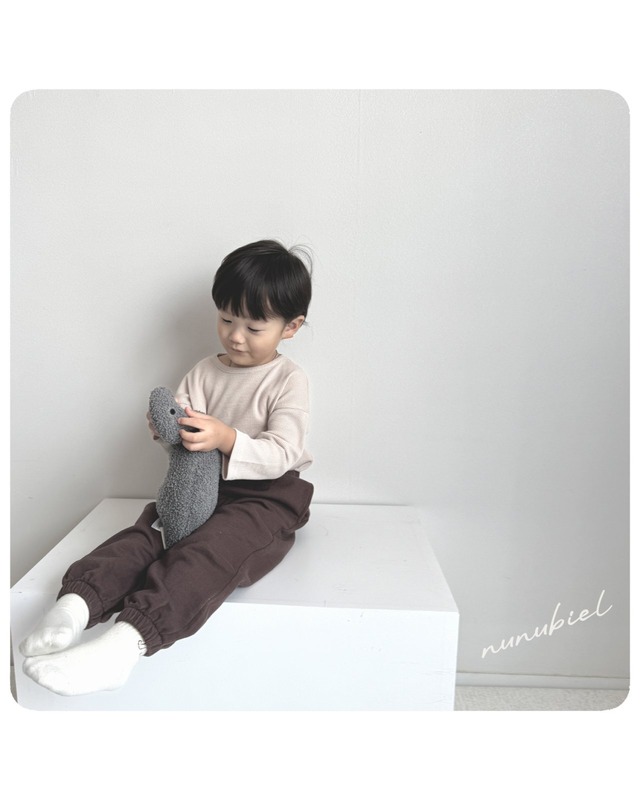 [nunubiel-kids] waffle t-shirts