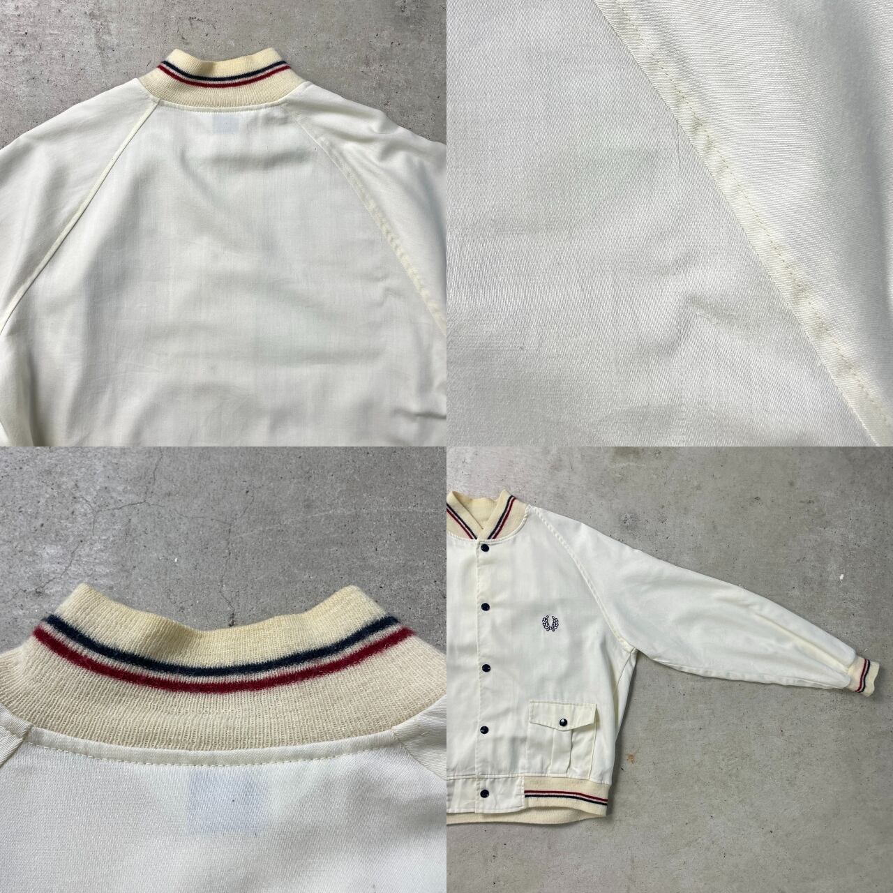 80年代 FRED PERRY フレッドペリー コットンブルゾン スポーツ