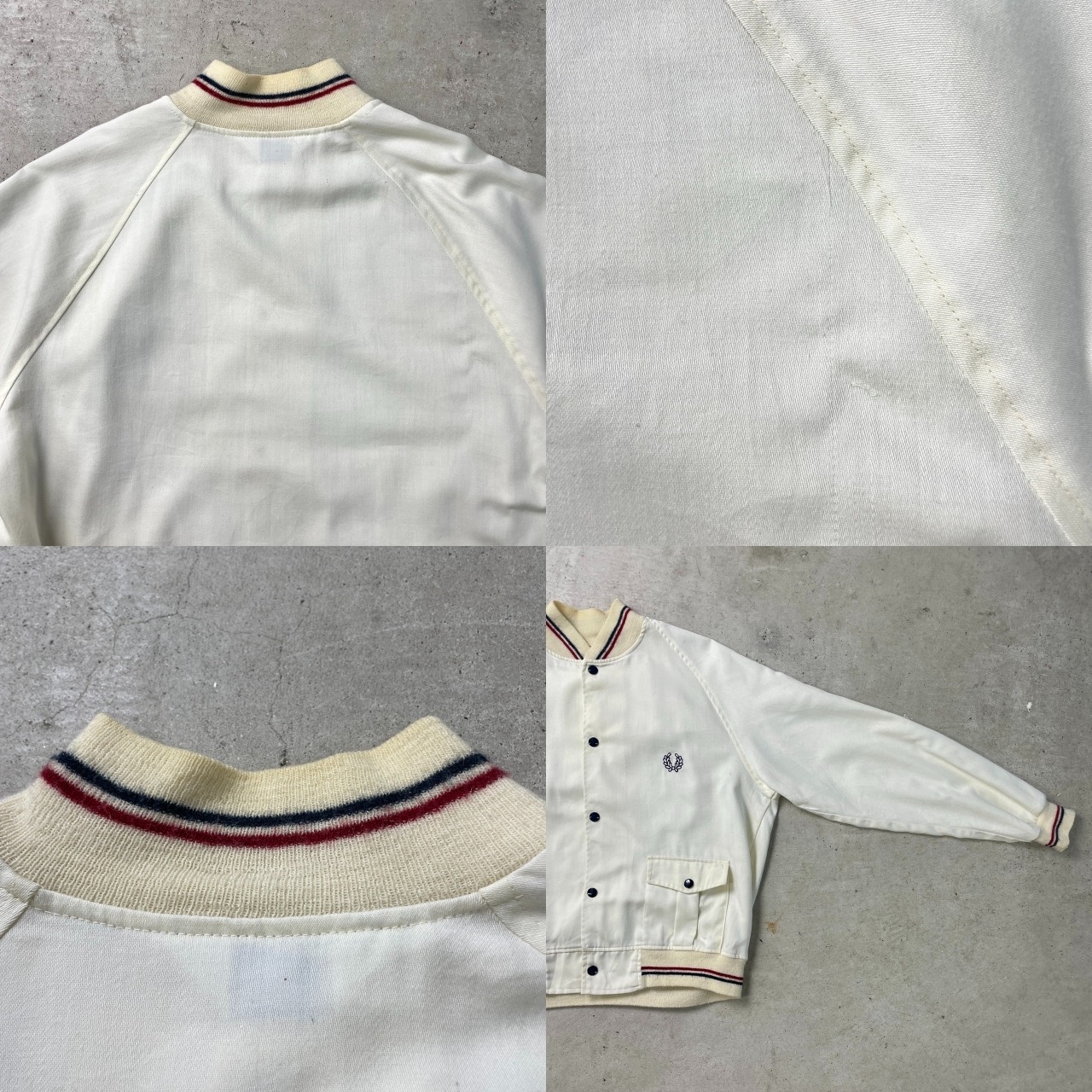 80年代 FRED PERRY フレッドペリー コットンブルゾン スポーツ 