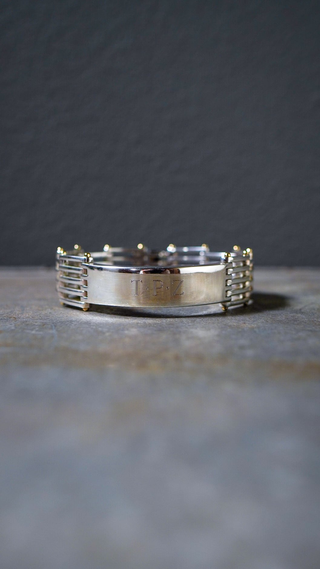 VINTAGE】TIFFANY&Co. ティファニー ゲート リンク ID ブレスレット