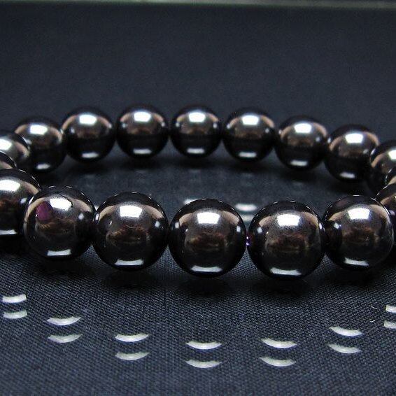 スギライト ブレスレット 11mm ブラックスギライト ブレス 一点物 メール便可 [M便 1/10] 111-45610