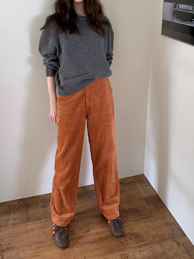 Corduroy straight pants(コーデュロイストレートパンツ)c-619 Corduroy straight pants(コーデュロイストレートパンツ)c-619