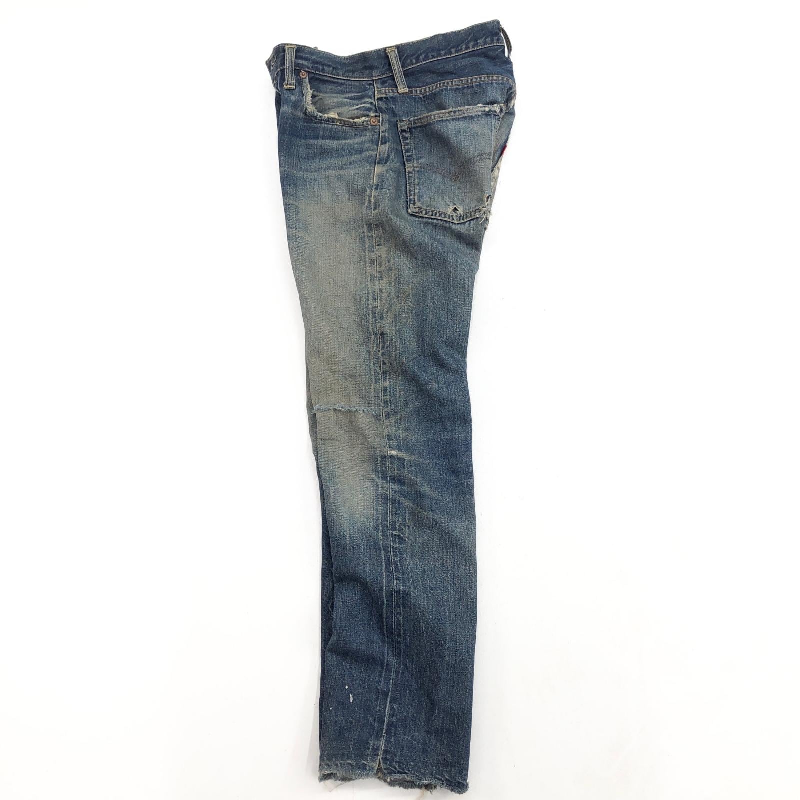 LEVI'S リーバイス 70年代 USA製 501 BIG E 66前期 バックポケット 裏