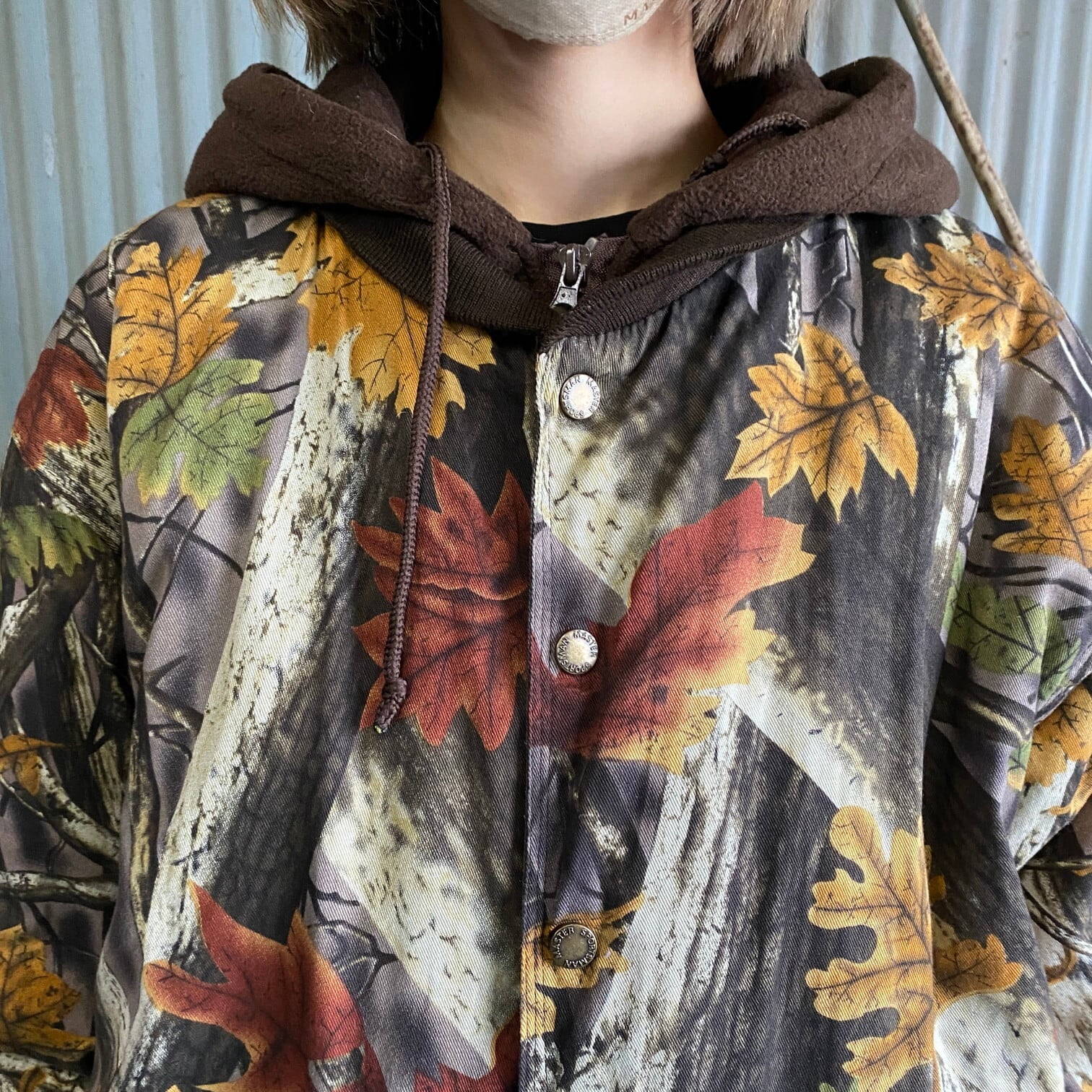 MASTER SPORTSMAN カモ柄 総柄 中綿 コットン ハンティングジャケット