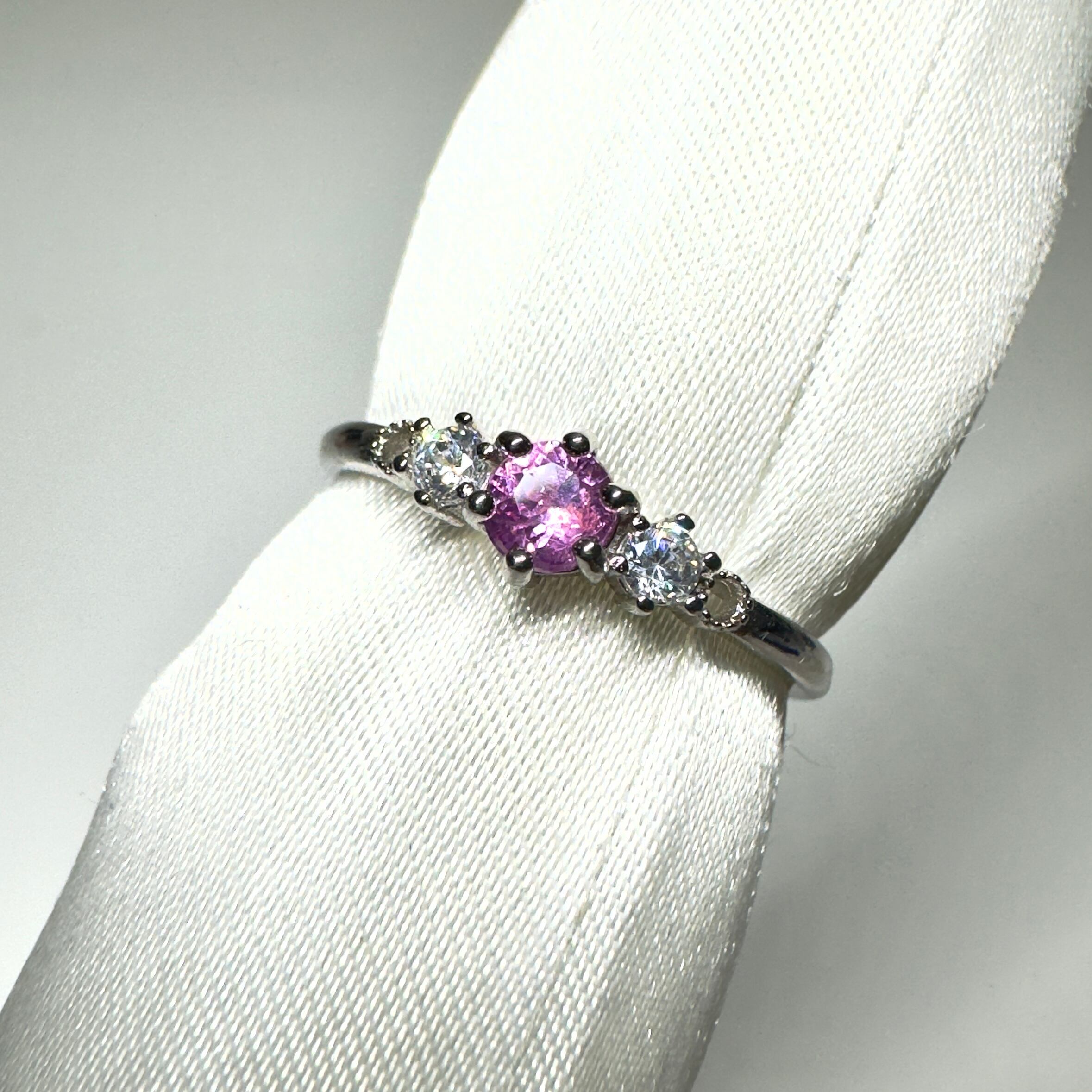 プラいちRing♦︎非加熱サファイア♦︎