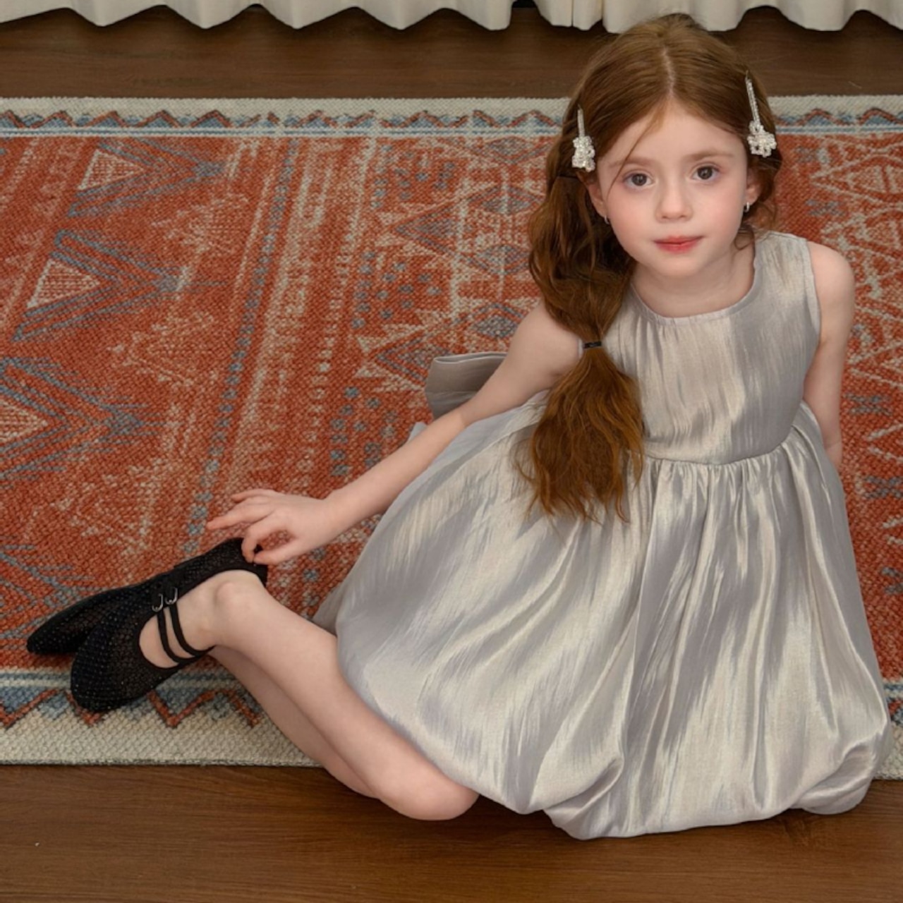 夏ビッグ蝶結びデザインワンピース