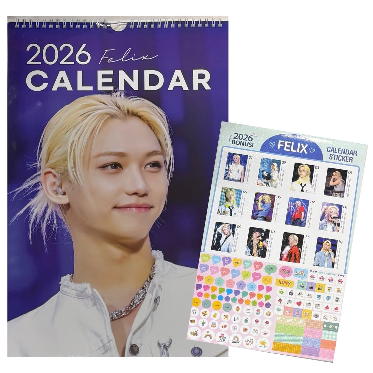 フィリックス StrayKids ストレイキッズ スキズ 2026 壁掛け