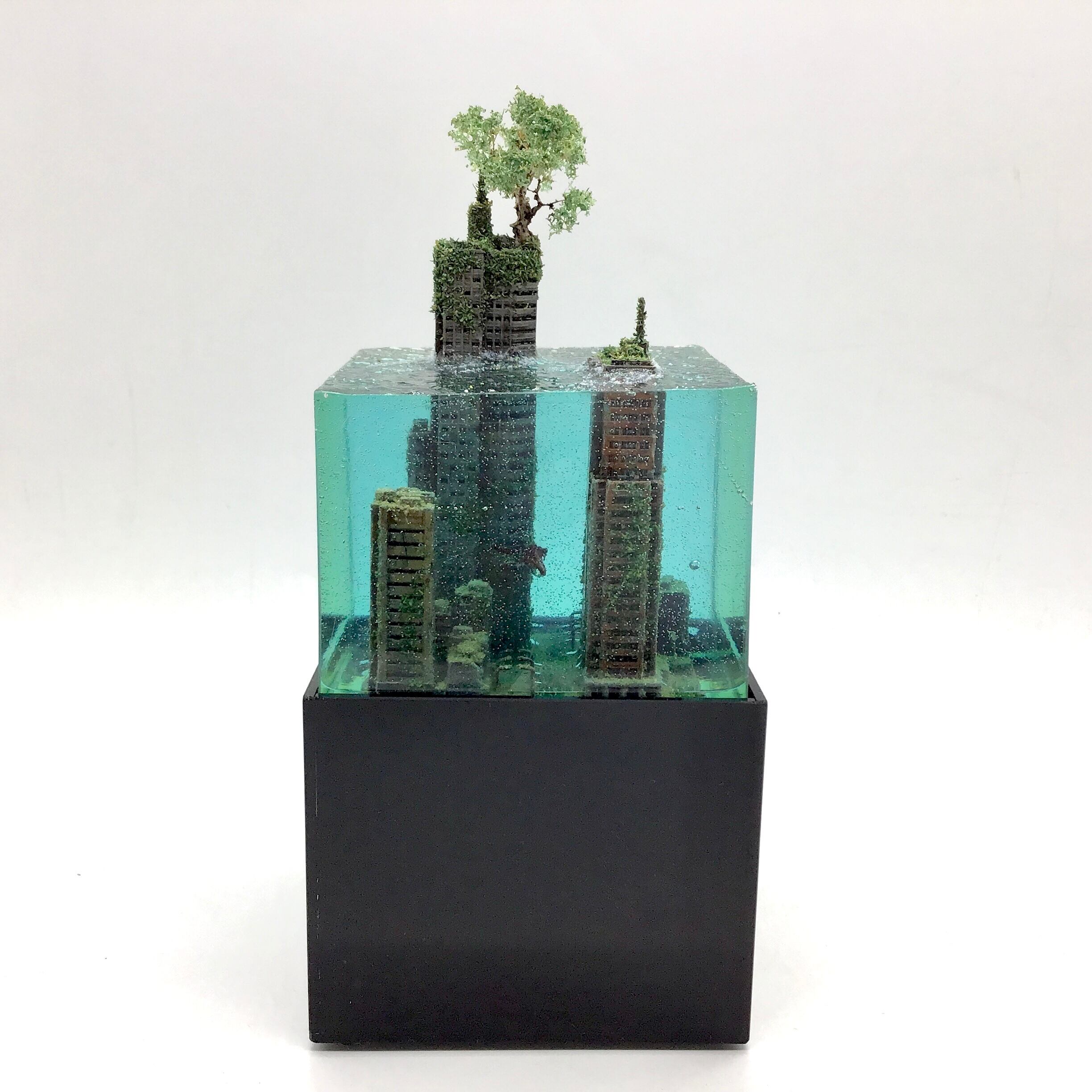 MASAKI 関 真生】「水没夜景(小) C」1・2 - Submerged Nightscape(S) C