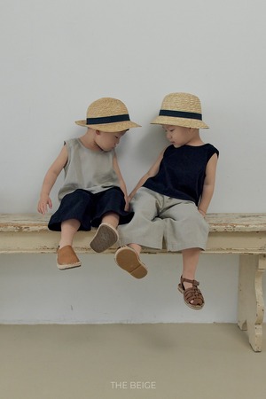 [THE BEIGE] Linen Long Sleeveless / [더베이지] 린넨롱나시