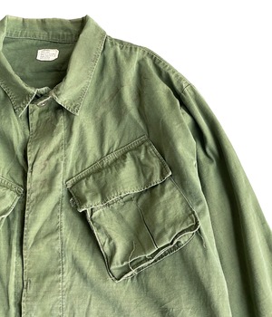 Vintage 60s Jungle Fatigue Jacket -OG-107 Class 1 / L,L-