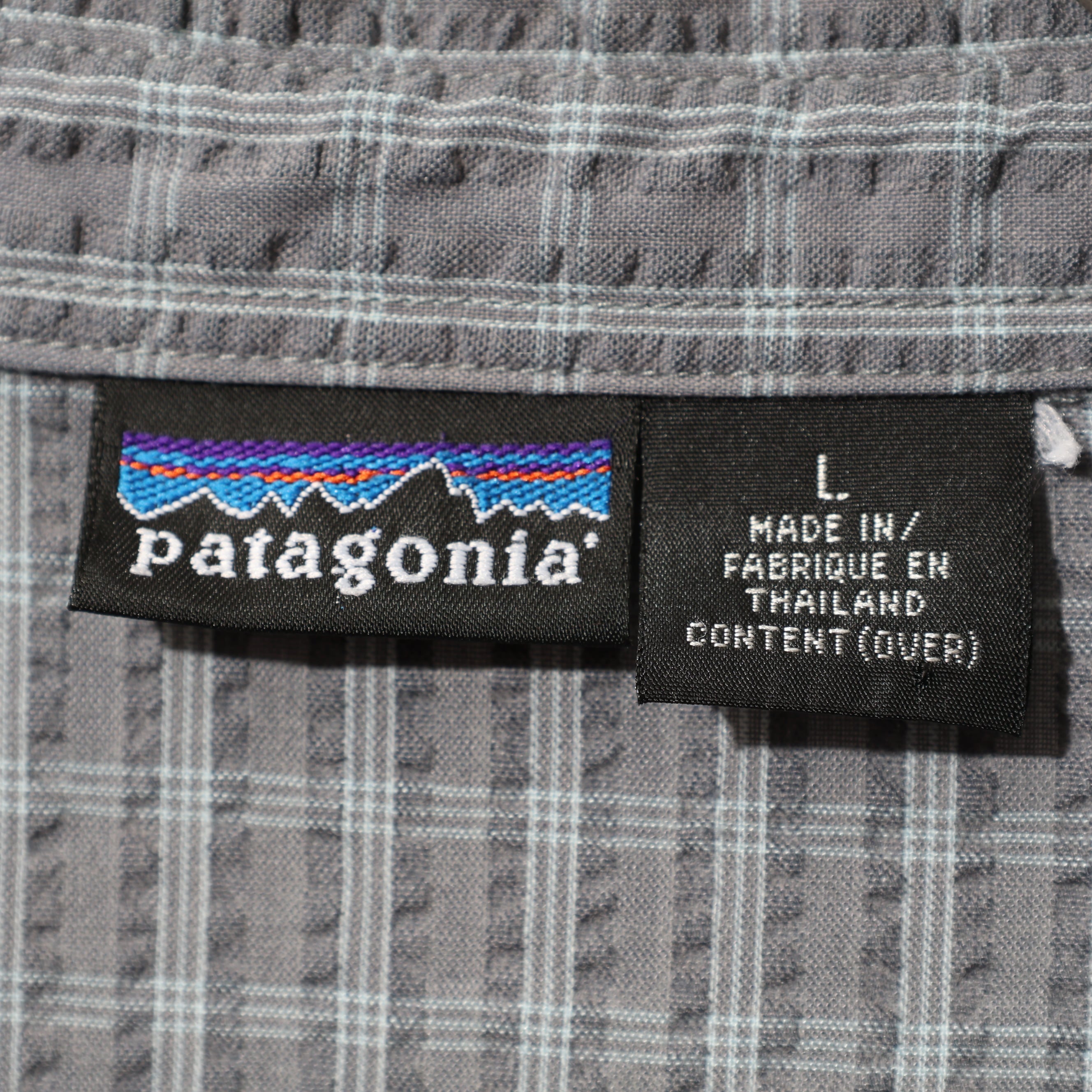 L 00年 Puckerware Shirt Patagonia パッカーウェアシャツ