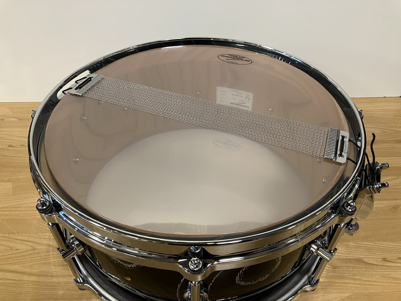 限定]CANOPUS HS-1465 GR Zelkova “ GINRAN/銀襴 ” Snare Drum 14