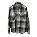 『80S VINTAGE  made in usa fivebrother nel check shirt』