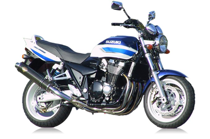 GSX1400 ワイバン シングル オーバルチタンドラッグブルー[WS01