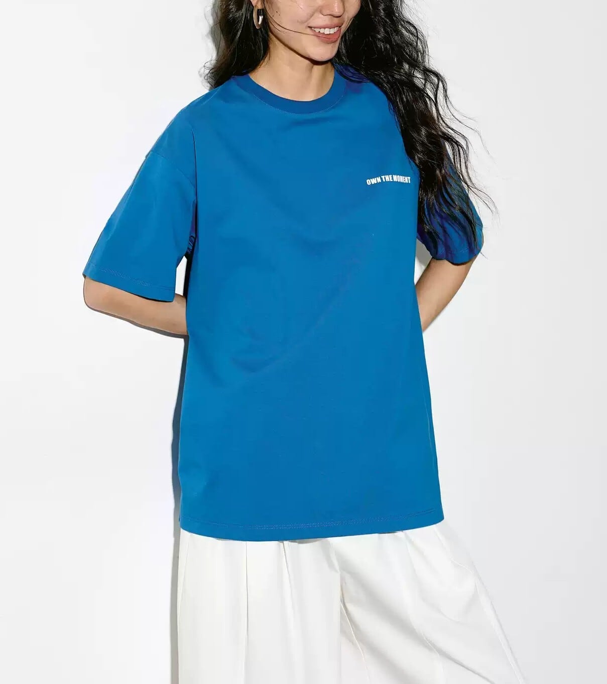 "OWN THE MOMENT" Oversized Tee KRE2321