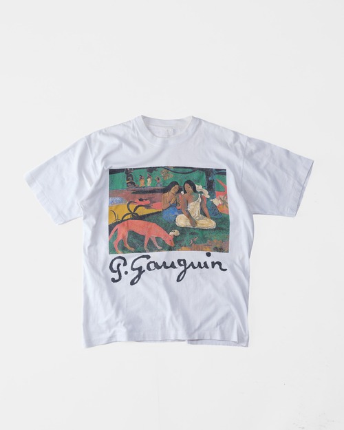 [1990s] "Paul Gauguin" AREAREA Art T-Shirt (Euro Body)