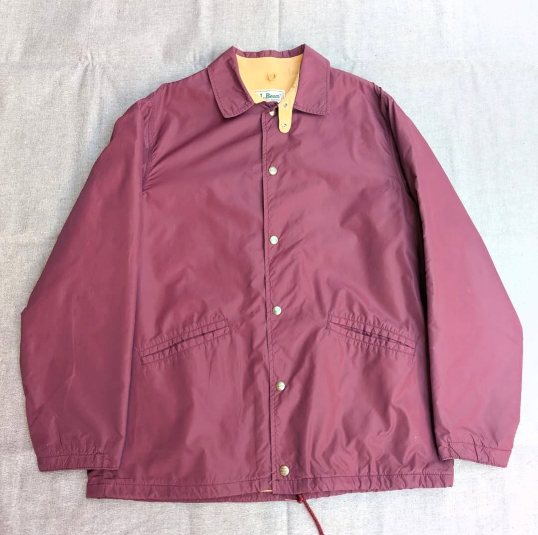 80s L.L.bean nylon チンスト coach jaket 小岩店