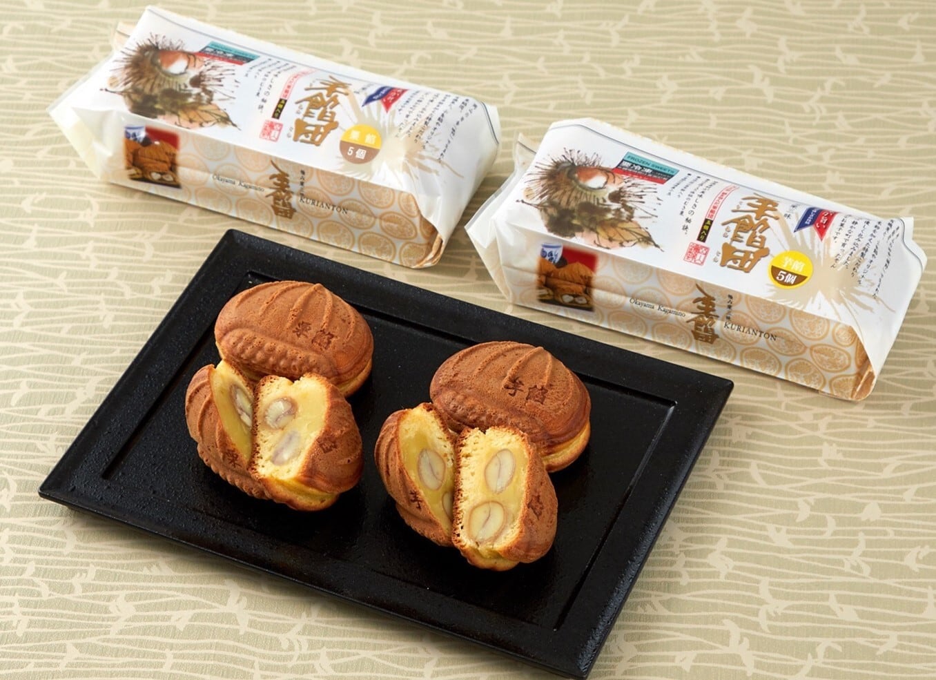 小倉餡＆栗餡セット（5個入り×2パック／冷凍／化粧箱付） | 御菓子舗