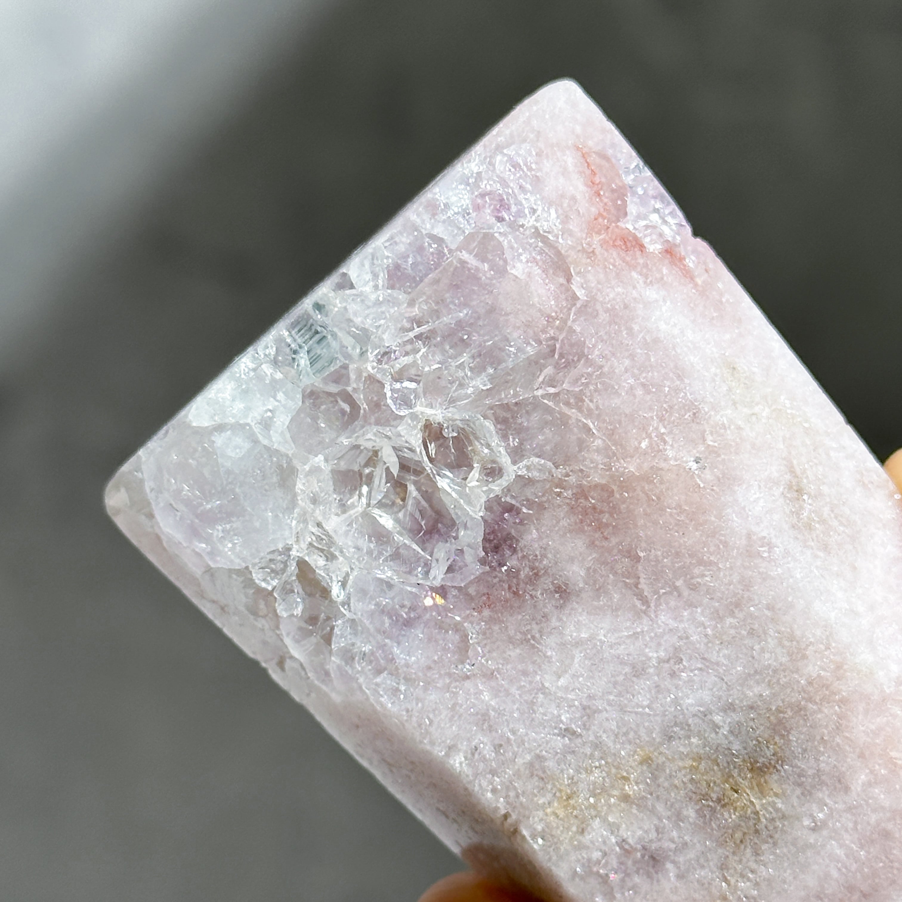 ハイクオリティ】ピンクアメジスト タワー32◇ Pink Amethyst ◇天然石