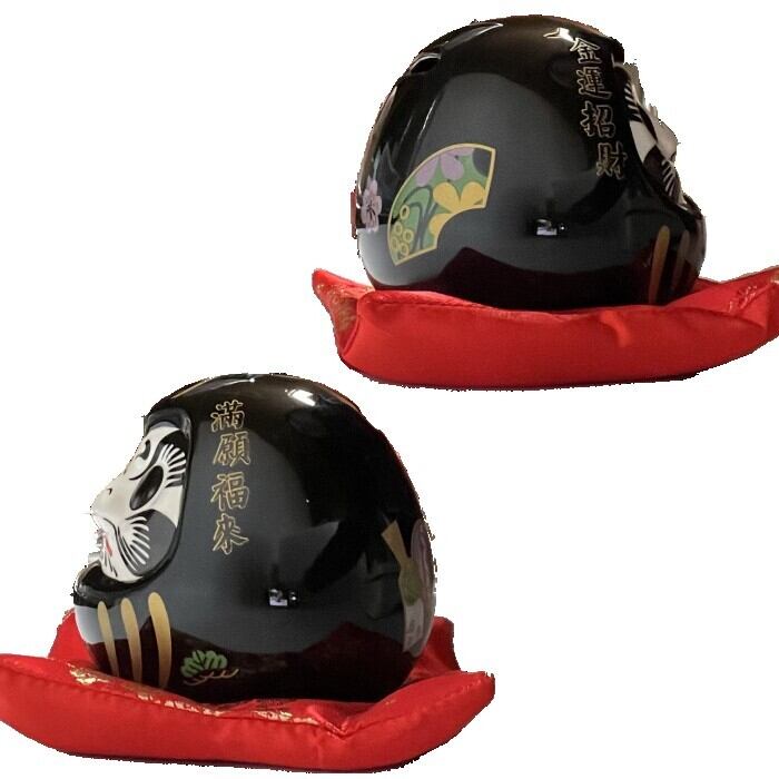 仏教美術 時代物 達磨大師 陶器 置物 魔除け 開運招福 家内安全 商売繁盛 だるま 開運 ダルマ 達摩 黒 陶器 貯金箱 達摩大使 魔除け