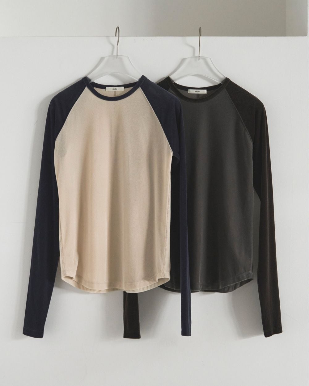 トップス Sheervelour Baseball T-shirts anuke 】Sheervelour Baseball T-shirts | valance 福井｜レディース