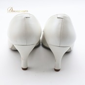 【社交ダンス用衣装】23CM Kent dance ケントダンス ホワイト系 パンプス ダンス シューズ 白 ヒール レディース用 靴 ダンスシューズ ヒール靴 社交ダンス パンプス ホワイト シューズ レディース用 真っ白 ケントダンス レディースパンプス
