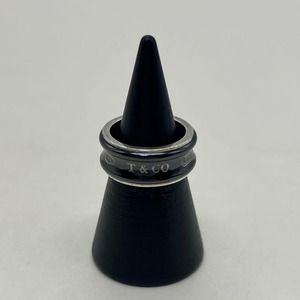 ティファニー TIFFANY&CO 1837 リング 7号 SV925 チタン