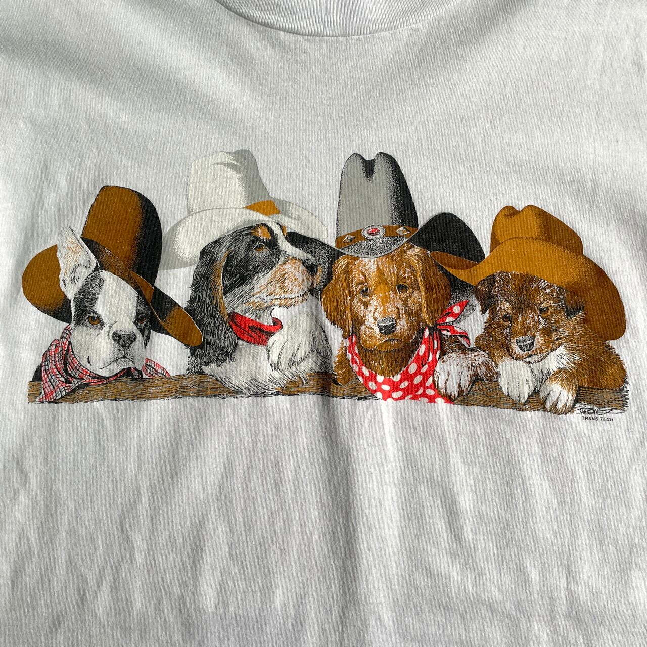 人気！犬Tシャツ　ドッグ　90年代　ヴィンテージ  westie アメリカ製